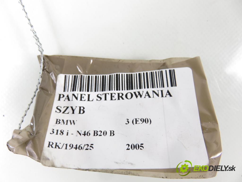 BMW 3 (E90) SEDAN 2005 95,00 318 i 129 - N46 B20 B 1995,00 Panel ovládania okien 6948623