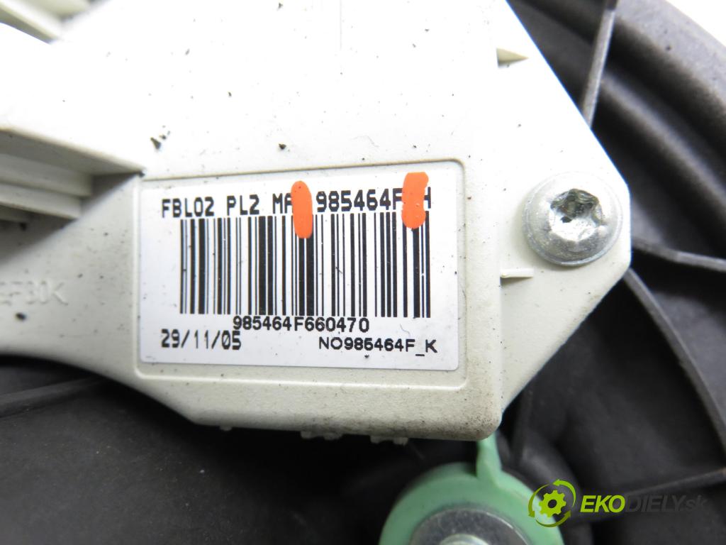 BMW 3 (E90) SEDAN 2005 95,00 318 i 129 - N46 B20 B 1995,00 Ventilátor vetráku 985464F ; 982428F