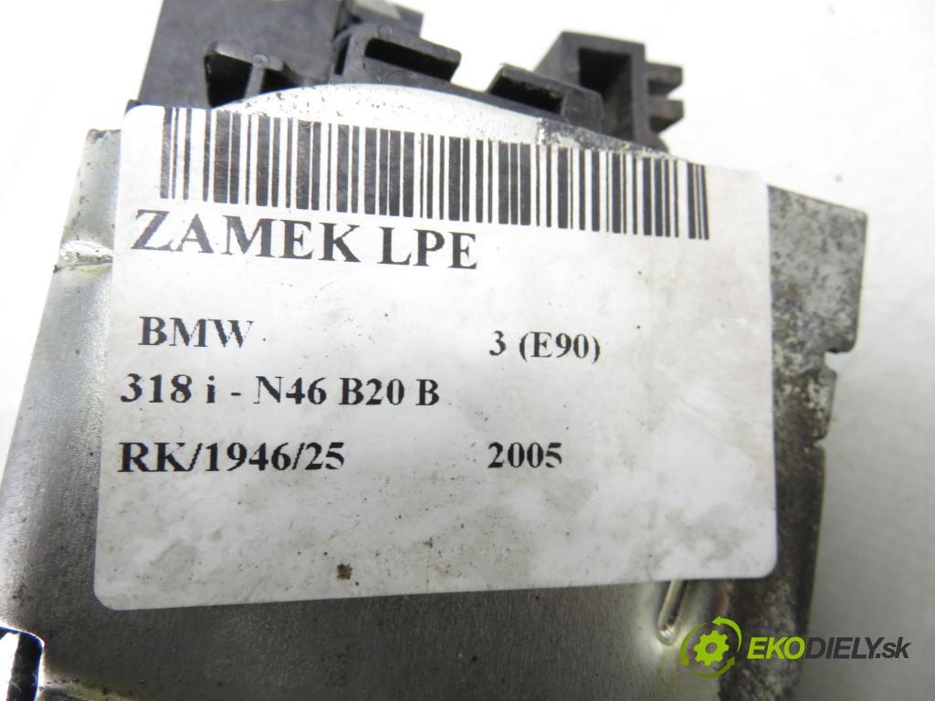 BMW 3 (E90) SEDAN 2005 95,00 318 i 129 - N46 B20 B 1995,00 zámok 7059967