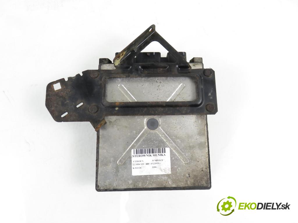 CITROEN JUMPER Skrzynia FURGON 2006 88,00 2.2 HDi 120 - 4HU (P22DTE) 2198,00 Riadiaca jednotka Motor 9663289180 ; 9661256980
