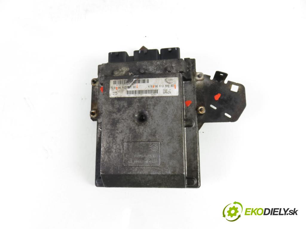 CITROEN JUMPER Skrzynia FURGON 2006 88,00 2.2 HDi 120 - 4HU (P22DTE) 2198,00 Riadiaca jednotka Motor 9663289180 ; 9661256980