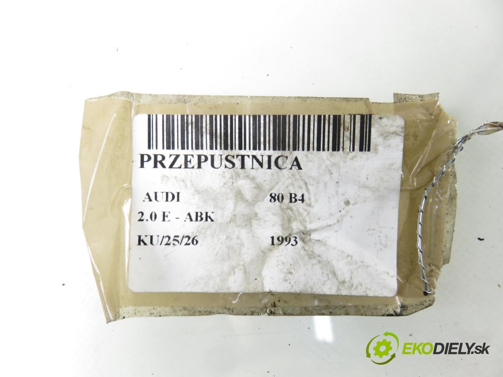 AUDI 80 (8C, B4) SEDAN 1993 85,00 2.0 E 115 - ABK 1984,00 Škrtiaca klapka 037061R ; 037907385H (Škrtiaca klapka)