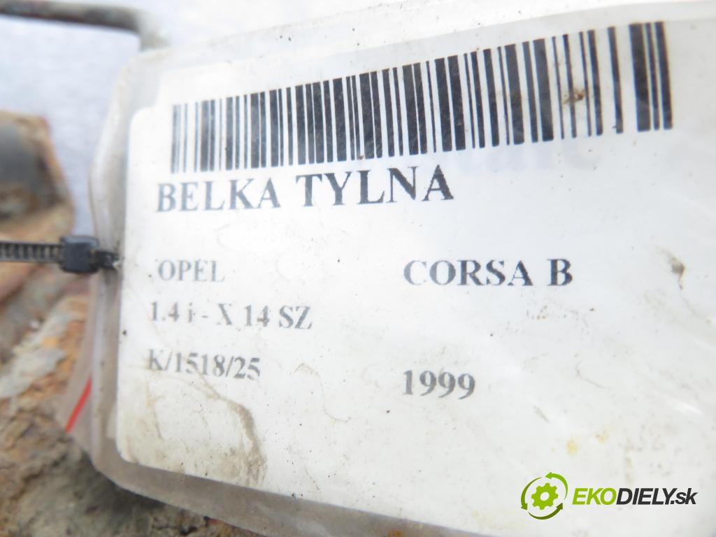 OPEL CORSA B (S93) HB 1999 44,00 1.4 i - X 14 SZ 1389,00 Výstuha zadná