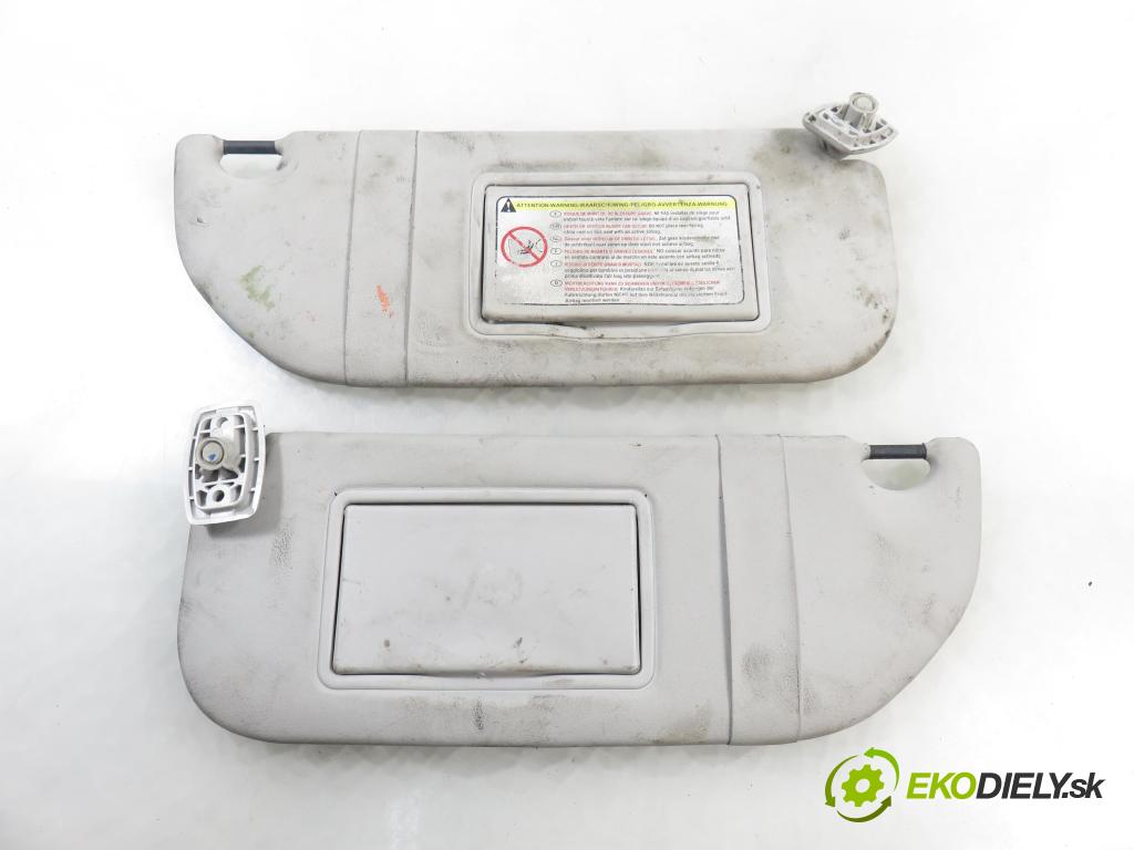 CITROEN C3 I (FC_) HB 2005 44,00 1.1 i - HFX (TU1A) 1124,00 kryty protislnečné 