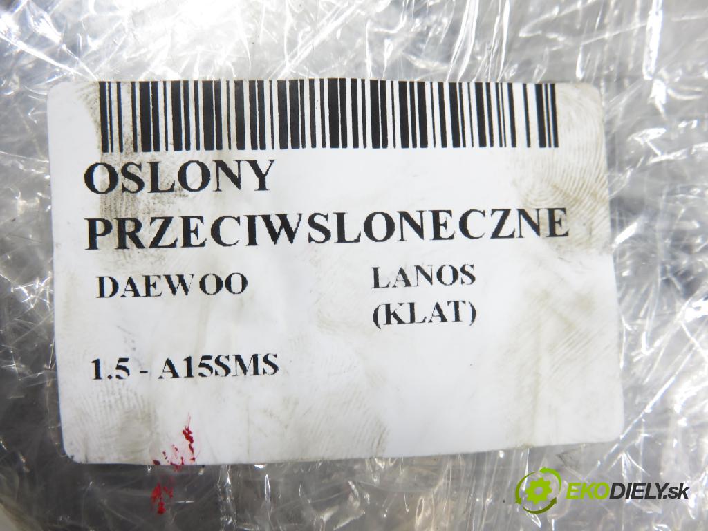 DAEWOO LANOS (KLAT) HB 1999 63,00 1.5 8V - A15SMS 1498,00 kryty protislnečné