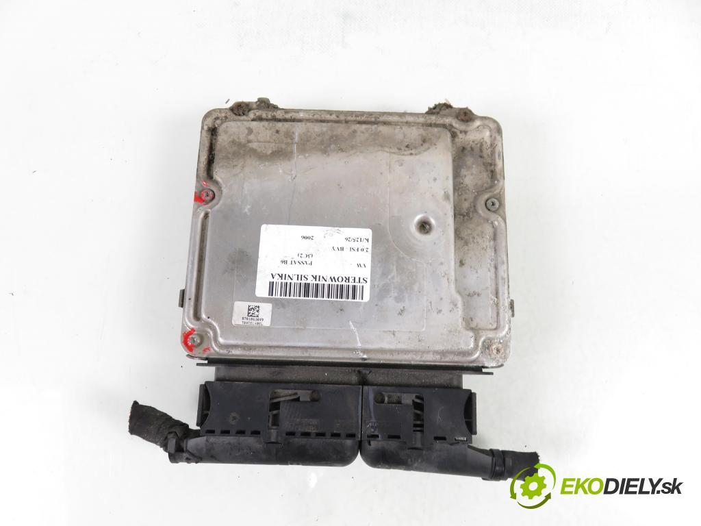 VW PASSAT B6 (3C2) SEDAN 2006 110,00 2.0 FSI - BVY 1984,00 Riadiaca jednotka Motor 06F906056FB ; 0261S02261