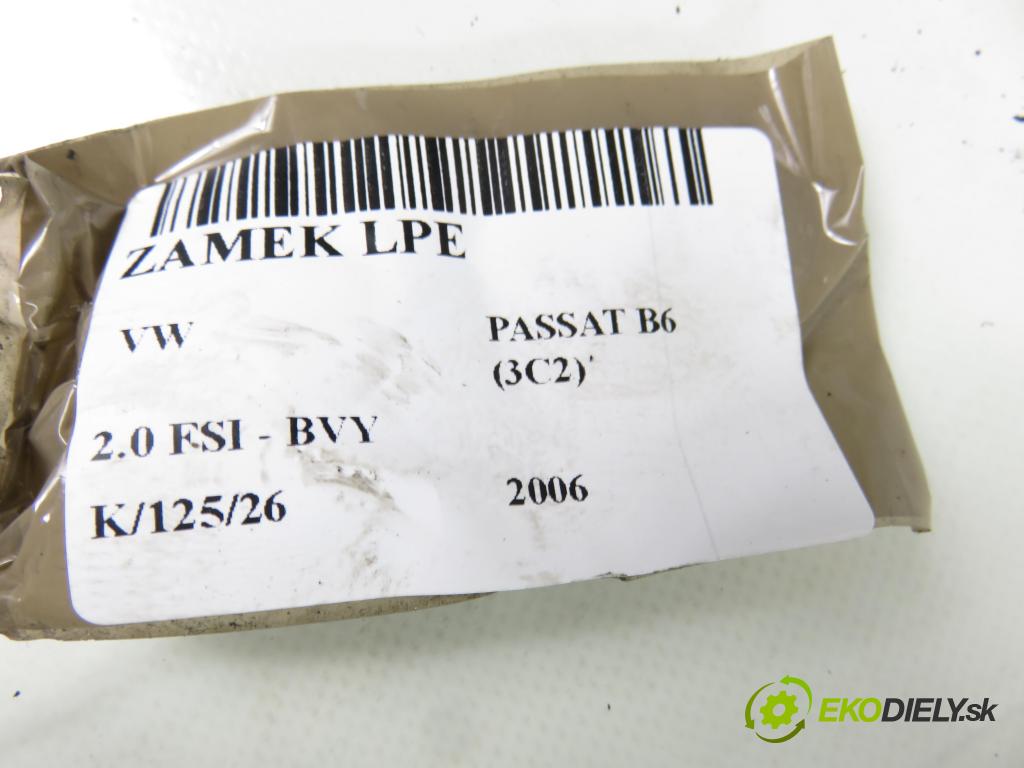 VW PASSAT B6 (3C2) SEDAN 2006 110,00 2.0 FSI - BVY 1984,00 zámok 3C1837015A