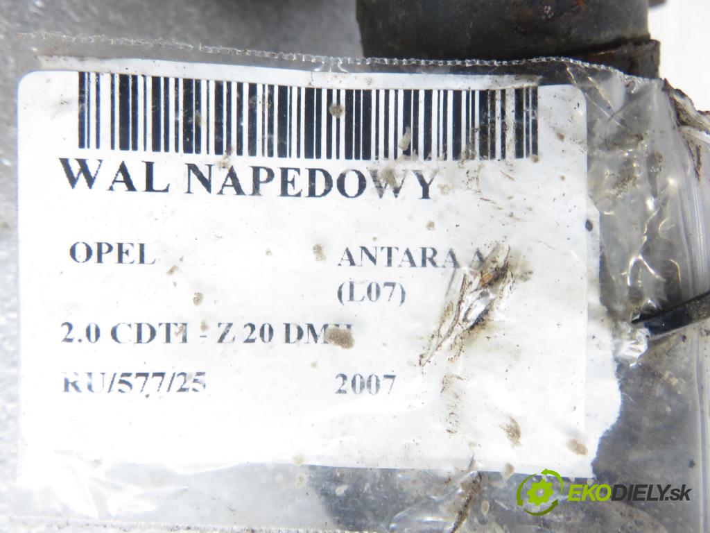 OPEL ANTARA A (L07) SUV 2007 110,00 2.0 CDTI 150 - Z 20 DMH 1991,00 hriadeľ JAZDA: 96624771