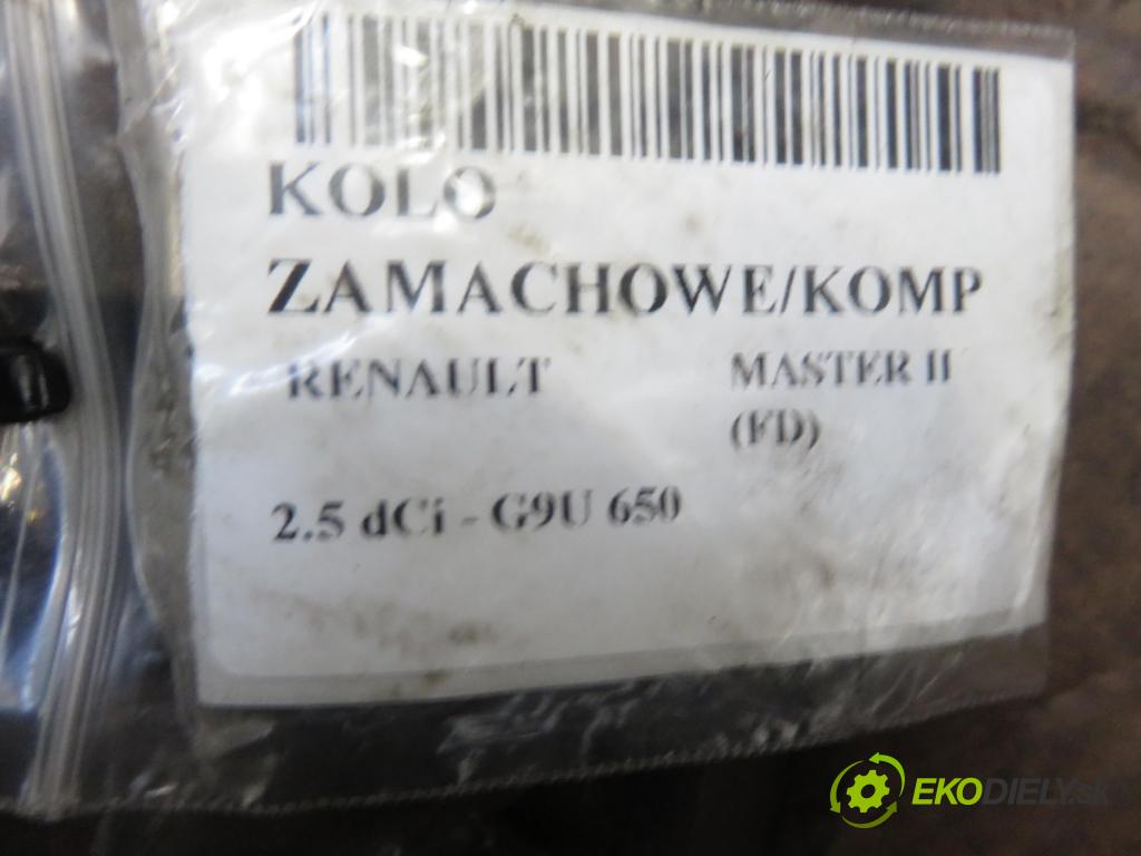 RENAULT MASTER II Skrzynia (FD) FURGON 2007 88,00 2.5 dCi 120 - G9U 650 2464,00 Koleso zotrvačník 8200509932 ; 3000950651