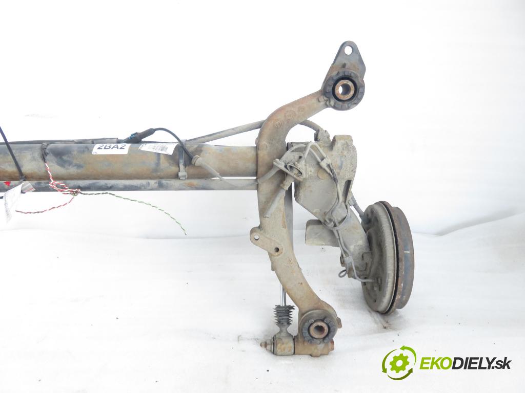 PEUGEOT 206 liftback (2A/C) HB 2005 51,00 1.4 HDi - 8HX (DV4TD) 1398,00 Výstuha zadná ABS