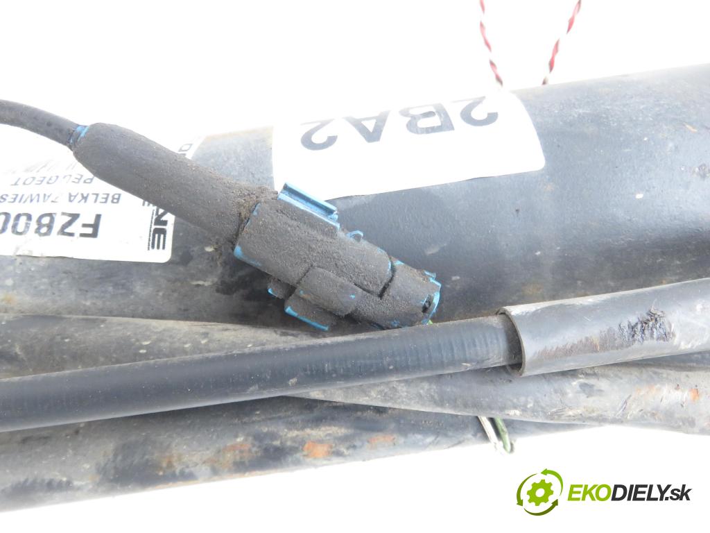 PEUGEOT 206 liftback (2A/C) HB 2005 51,00 1.4 HDi - 8HX (DV4TD) 1398,00 Výstuha zadná ABS