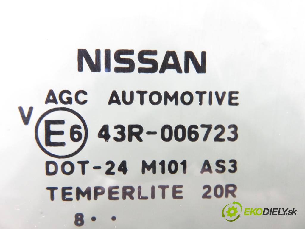 NISSAN QASHQAI / QASHQAI +2 I (J10, JJ10) SUV 2009 110,00 2.0 dCi AWD 150 - M1D M9R 1994,00 Okno pravé zadné