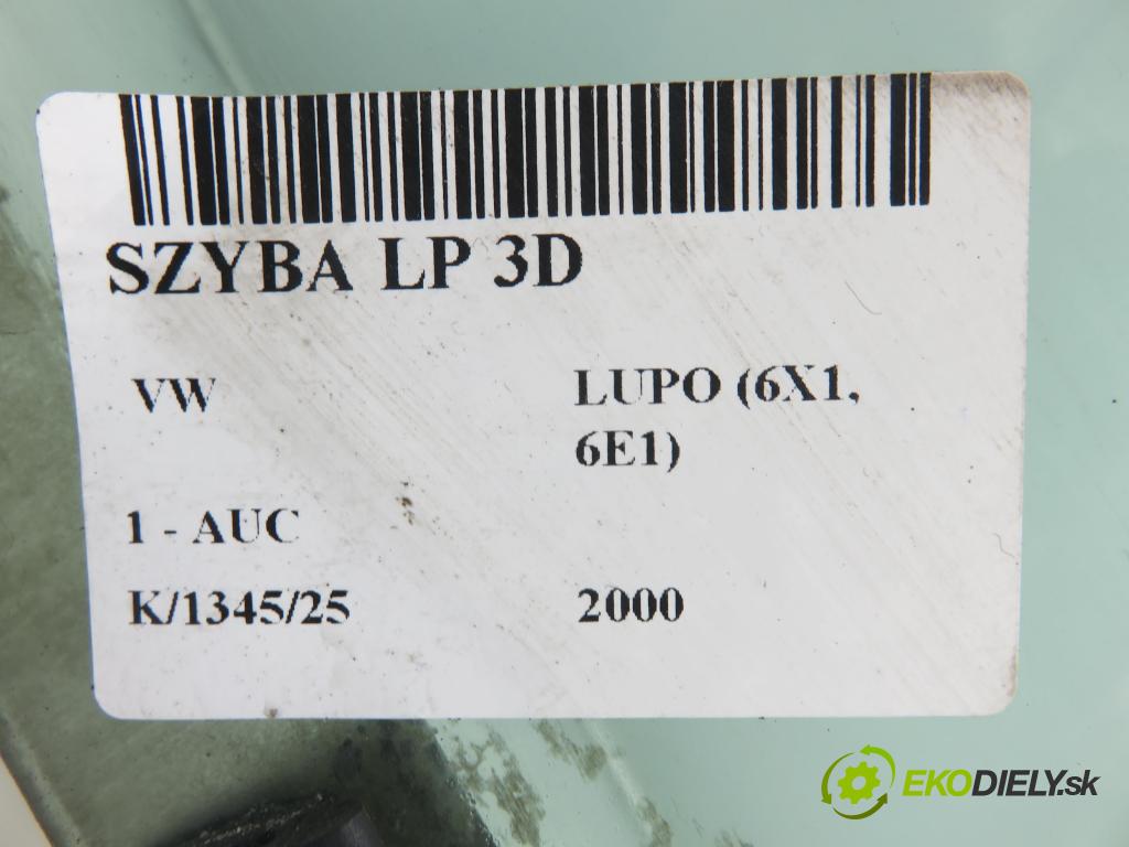 VW LUPO (6X1, 6E1) HB 2004 37,00 1 - AUC 999,00 Okno LP 3D