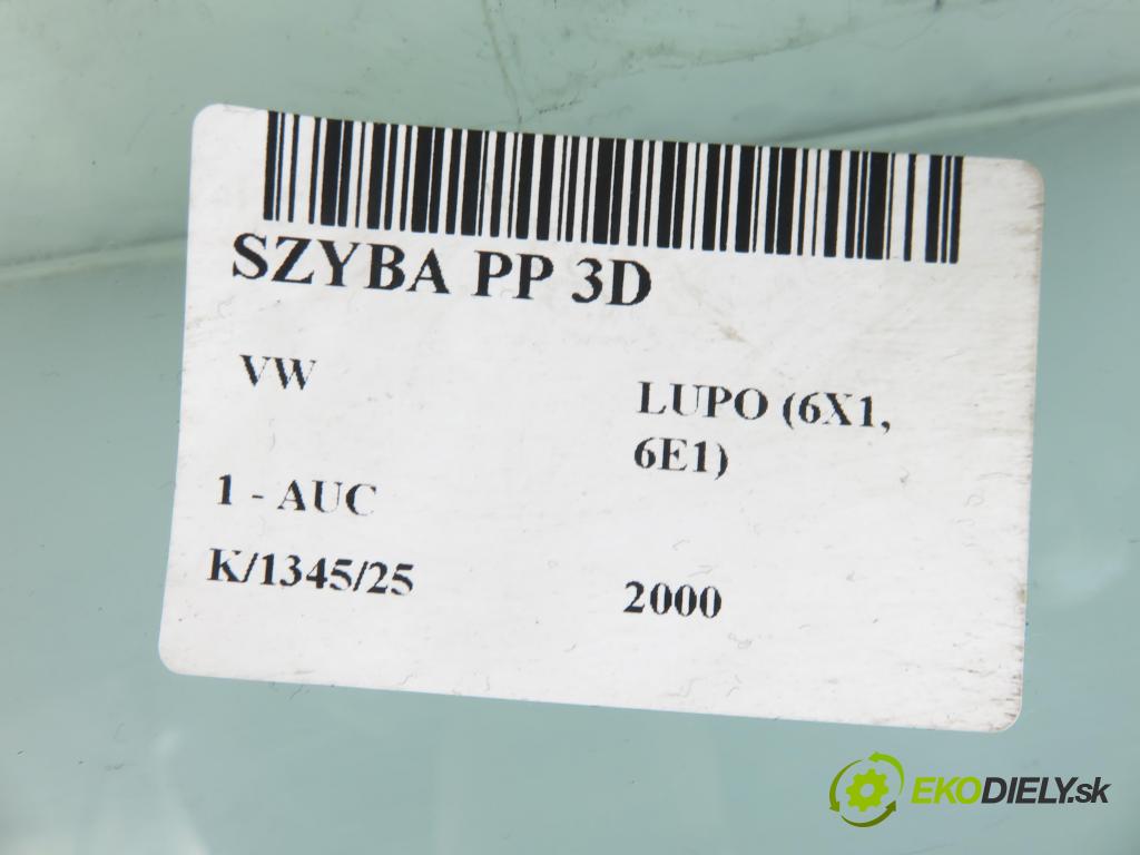 VW LUPO (6X1, 6E1) HB 2004 37,00 1 - AUC 999,00 Okno PP 3D