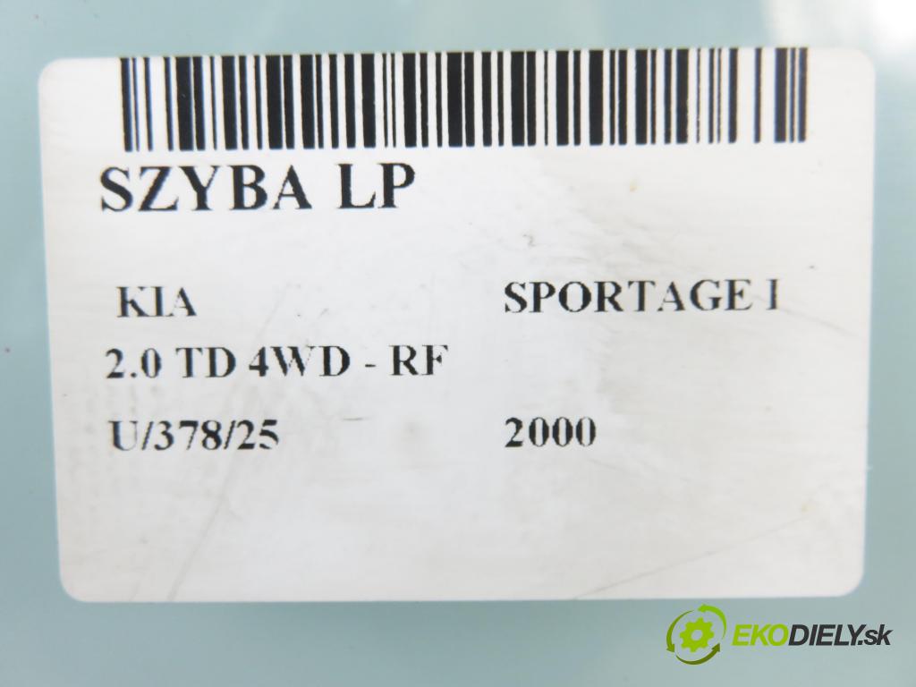 KIA SPORTAGE (K00) TERENOWY 2000 61,00 2.0 TD 4WD 83 - RF 1998,00 okno LP