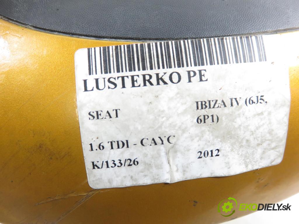 SEAT IBIZA IV (6J5, 6P1) HB 2012 77,00 1.6 TDI - CAYC 1598,00 Spätné zrkadlo