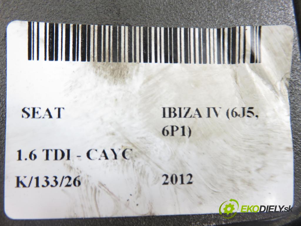 SEAT IBIZA IV (6J5, 6P1) HB 2012 77,00 1.6 TDI - CAYC 1598,00 kryt motora 03L103925AT (Kryt motoru )