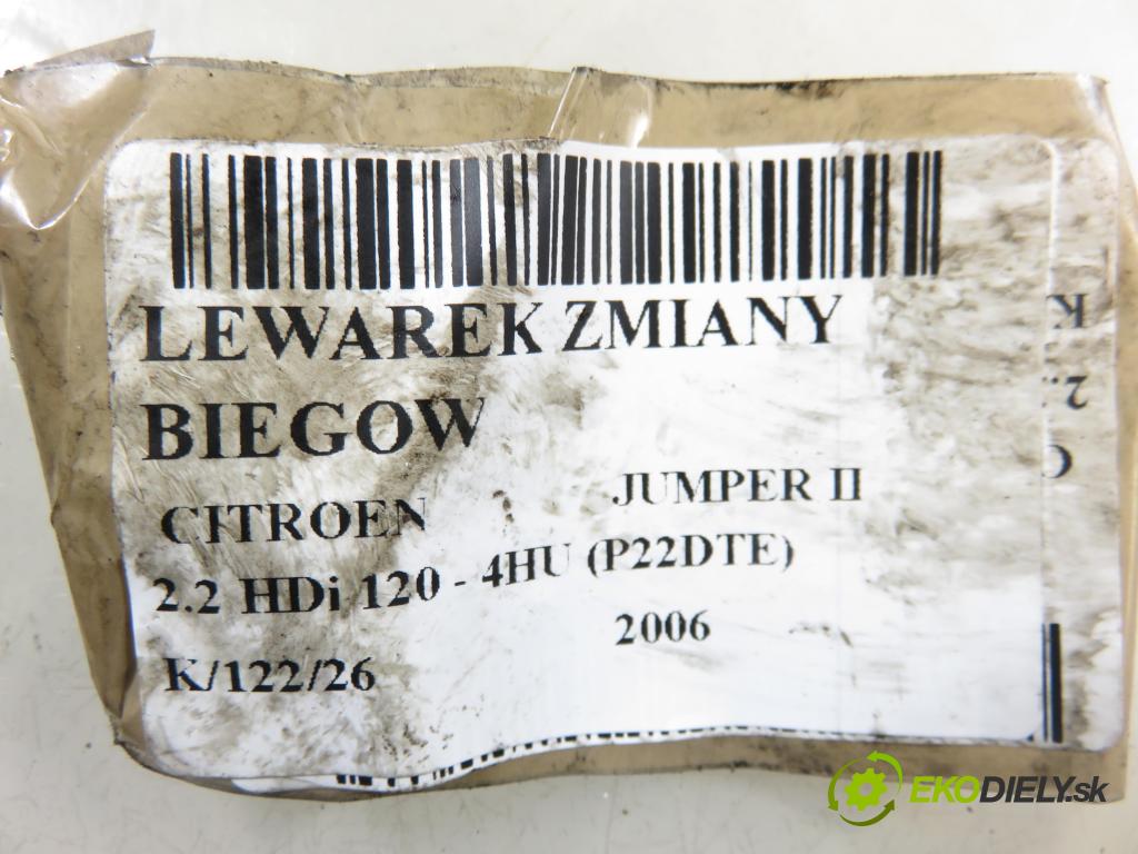 CITROEN JUMPER Skrzynia FURGON 2006 88,00 2.2 HDi 120 - 4HU (P22DTE) 2198,00 ZVEDÁK: 553493070