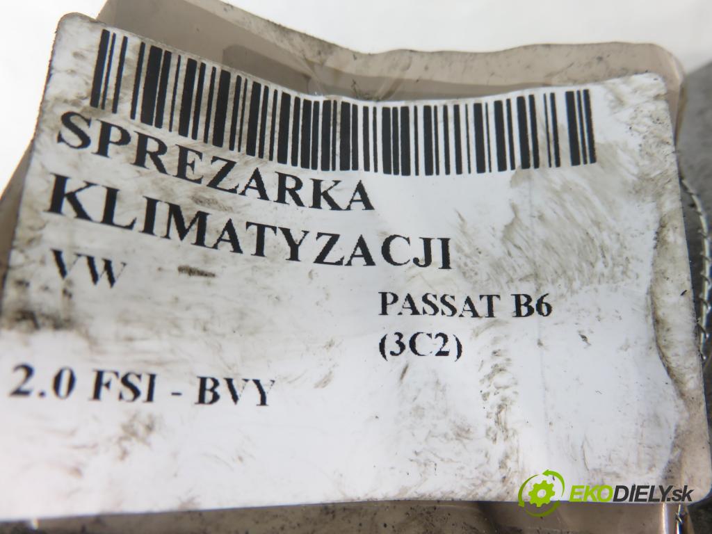 VW PASSAT B6 (3C2) SEDAN 2006 110,00 2.0 FSI - BVY 1984,00 KOMPRESOR: klimatizace  (Kompresor klimatizace)