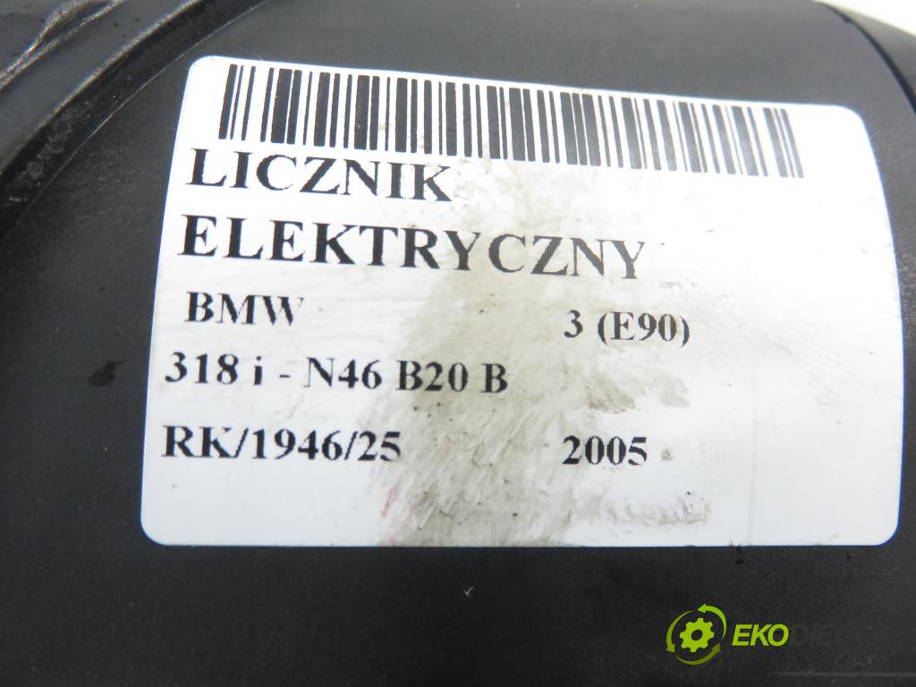BMW 3 (E90) SEDAN 2005 95,00 318 i 129 - N46 B20 B 1995,00 Prístrojovka elektrický 9110197 ; 1025330