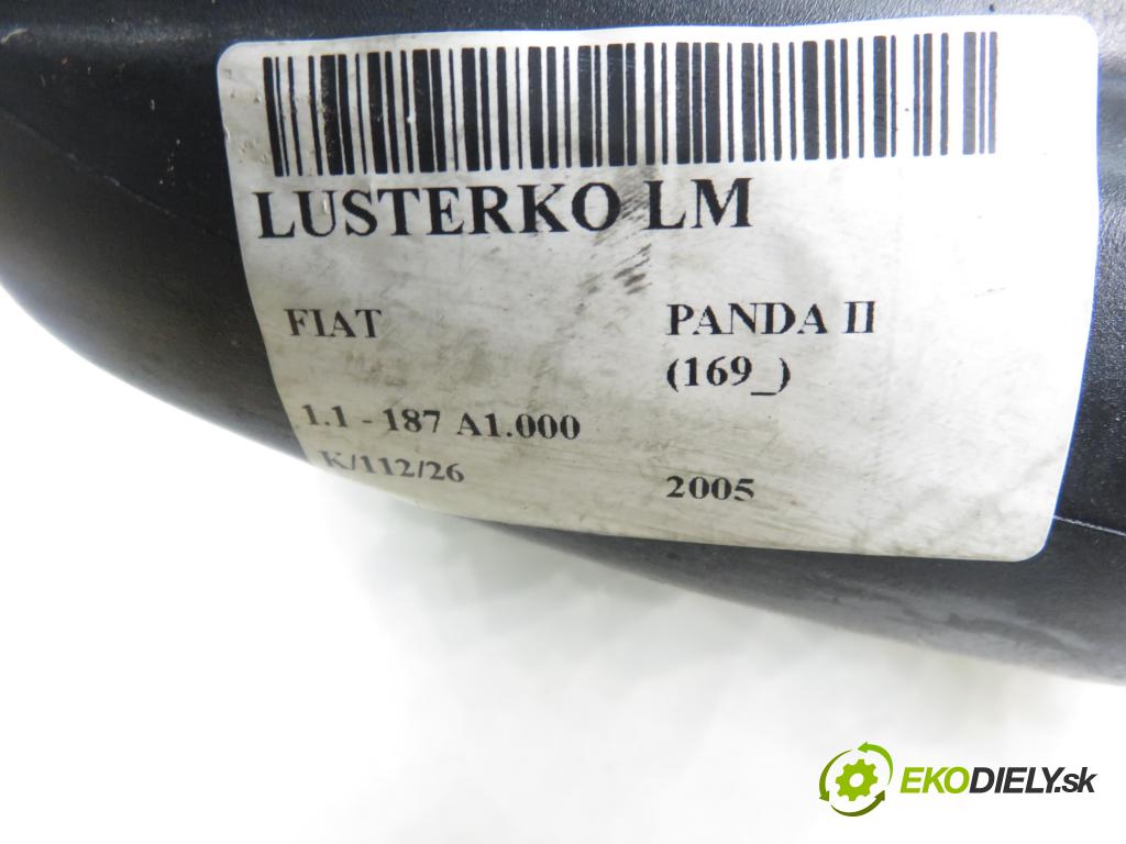 FIAT PANDA (169_) HB 2005 40,00 1.1 54 - 187 A1.000 1108,00 Spätné zrkadlo
