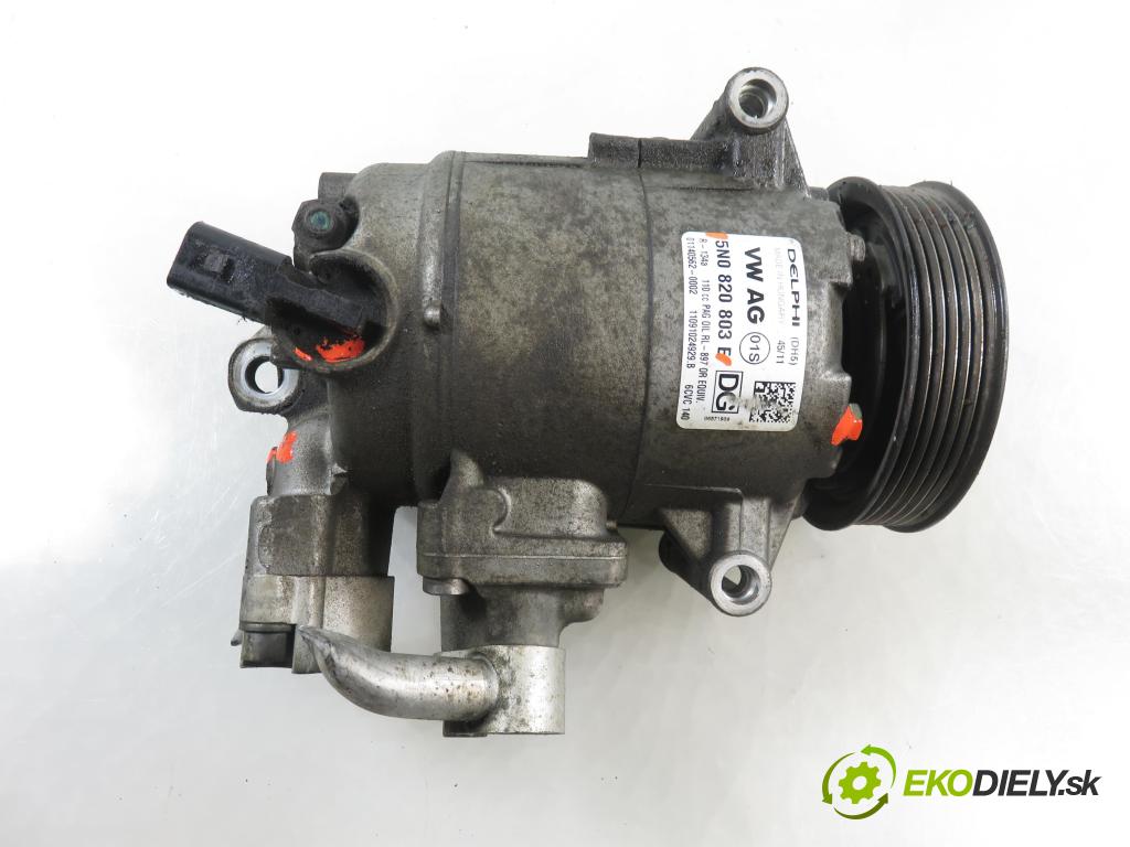 SEAT IBIZA IV (6J5, 6P1) HB 2012 77,00 1.6 TDI - CAYC 1598,00 KOMPRESOR: klimatizácie 5N0820803E (Kompresor klimatizácie)