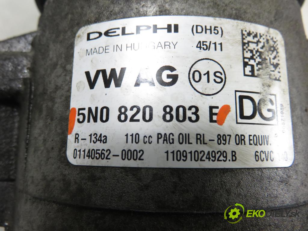 SEAT IBIZA IV (6J5, 6P1) HB 2012 77,00 1.6 TDI - CAYC 1598,00 KOMPRESOR: klimatizácie 5N0820803E (Kompresor klimatizácie)