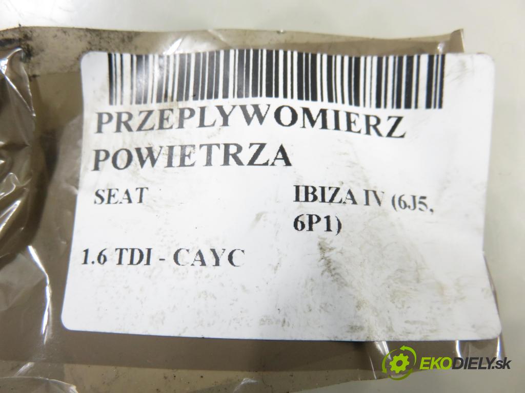 SEAT IBIZA IV (6J5, 6P1) HB 2012 77,00 1.6 TDI - CAYC 1598,00 váha vzduchu vzduchu 5WK97023 ; 03L906461