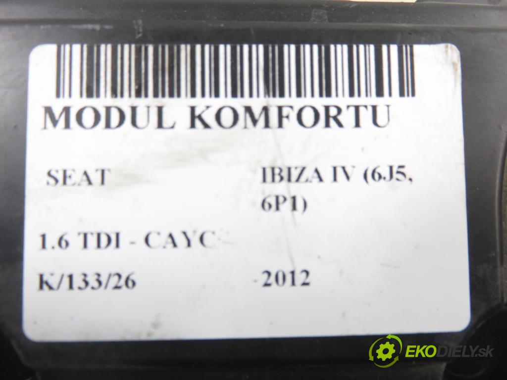 SEAT IBIZA IV (6J5, 6P1) HB 2012 77,00 1.6 TDI - CAYC 1598,00 MODUL komfortu 7H0937089F ; 5WK50465