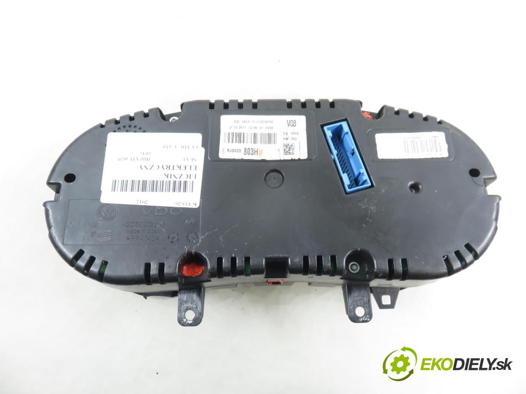 SEAT IBIZA IV (6J5, 6P1) HB 2012 77,00 1.6 TDI - CAYC 1598,00 Prístrojovka elektrický 6J0920803H