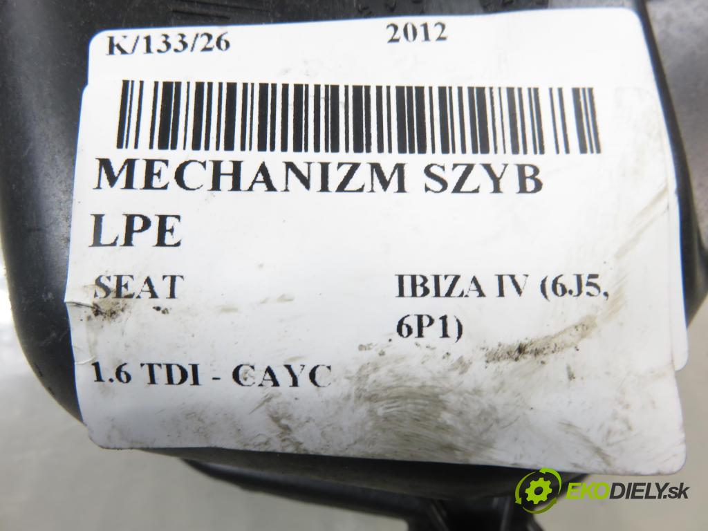 SEAT IBIZA IV (6J5, 6P1) HB 2012 77,00 1.6 TDI - CAYC 1598,00 Mechanizmus okien 6R0959801N