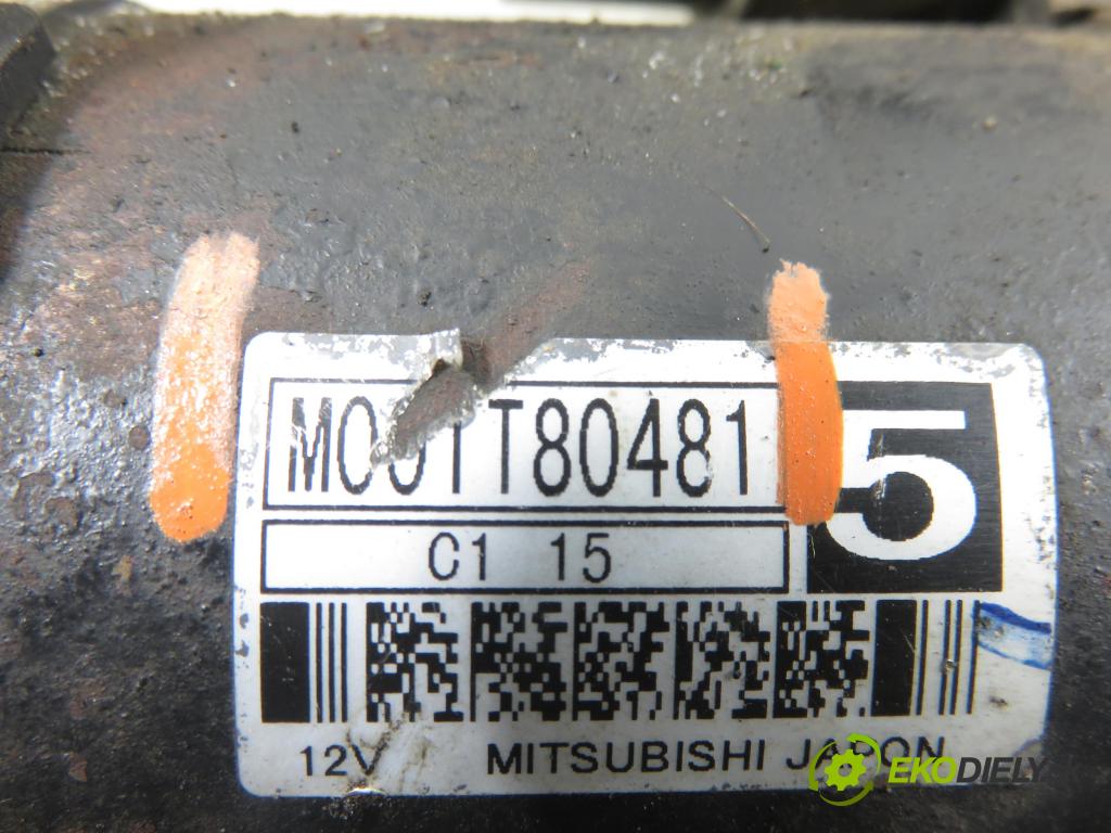 PEUGEOT 307 (3A/C) HB 2003 66,00 2.0 HDi 90 - RHY (DW10TD) 1997,00 Štartér M001T80481 (Štartér)