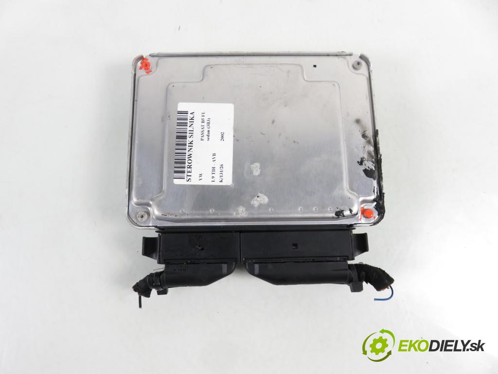 VW PASSAT B5.5 (3B3) SEDAN 2002 74,00 1.9 TDI PD 101 - AVB 1896,00 Riadiaca jednotka Motor 0281010944 ; 038906019GL