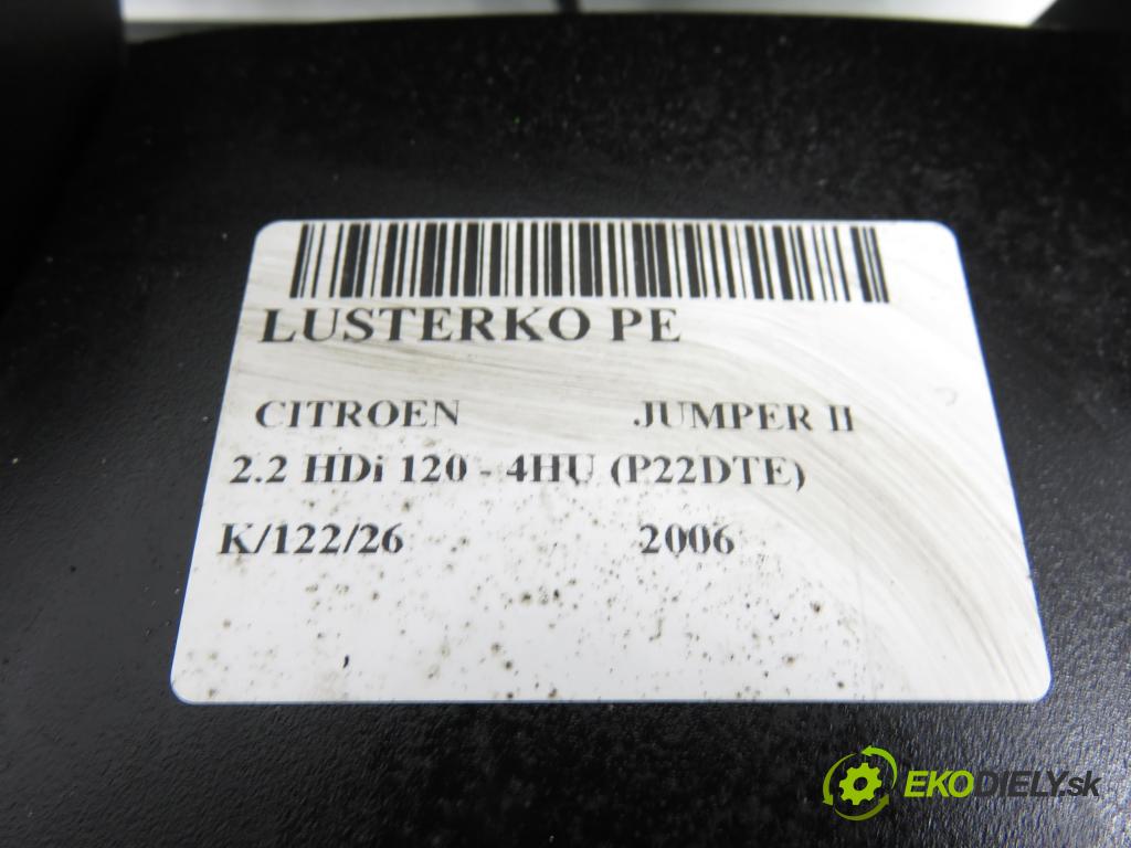 CITROEN JUMPER Skrzynia FURGON 2006 88,00 2.2 HDi 120 - 4HU (P22DTE) 2198,00 Spätné zrkadlo PM