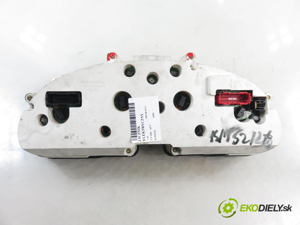 VW SHARAN (7M8, 7M9, 7M6) MINIVAN 1999 81,00 1.9 TDI 110 - AFN 1896,00 Prístrojovka elektrický 95VW10849ABK ; 7M0920820S