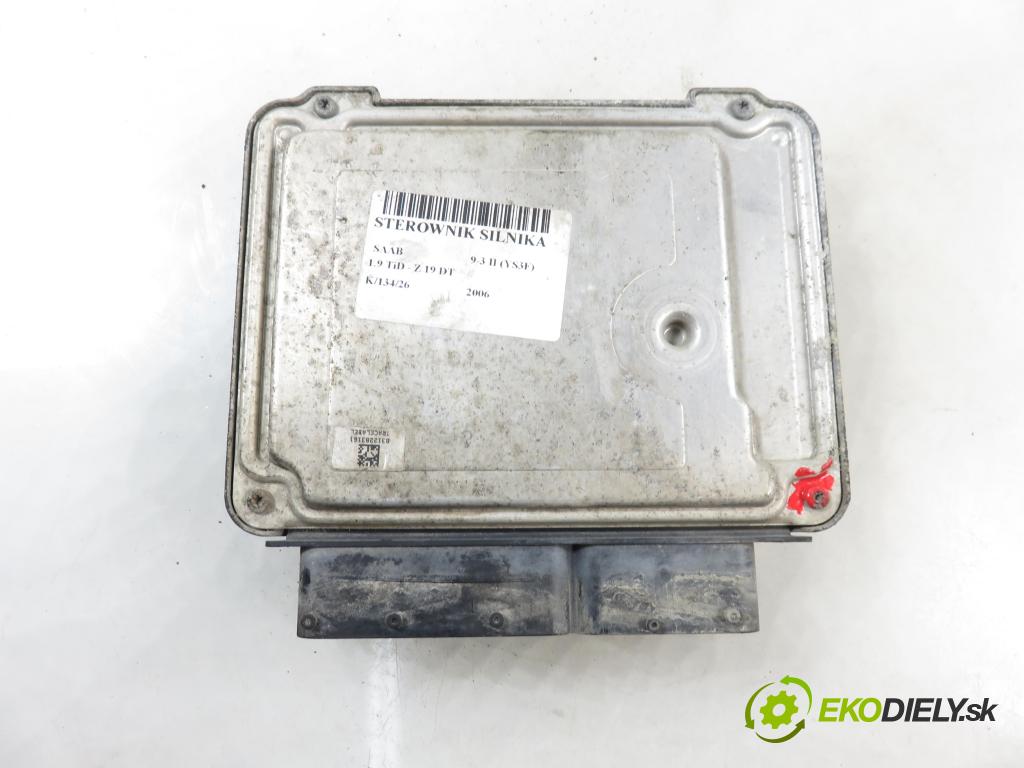 SAAB 9-3 (YS3F) SEDAN 2006 88,00 1.9 TiD - Z 19 DT 1910,00 Riadiaca jednotka Motor 0281013807 ; 55563967