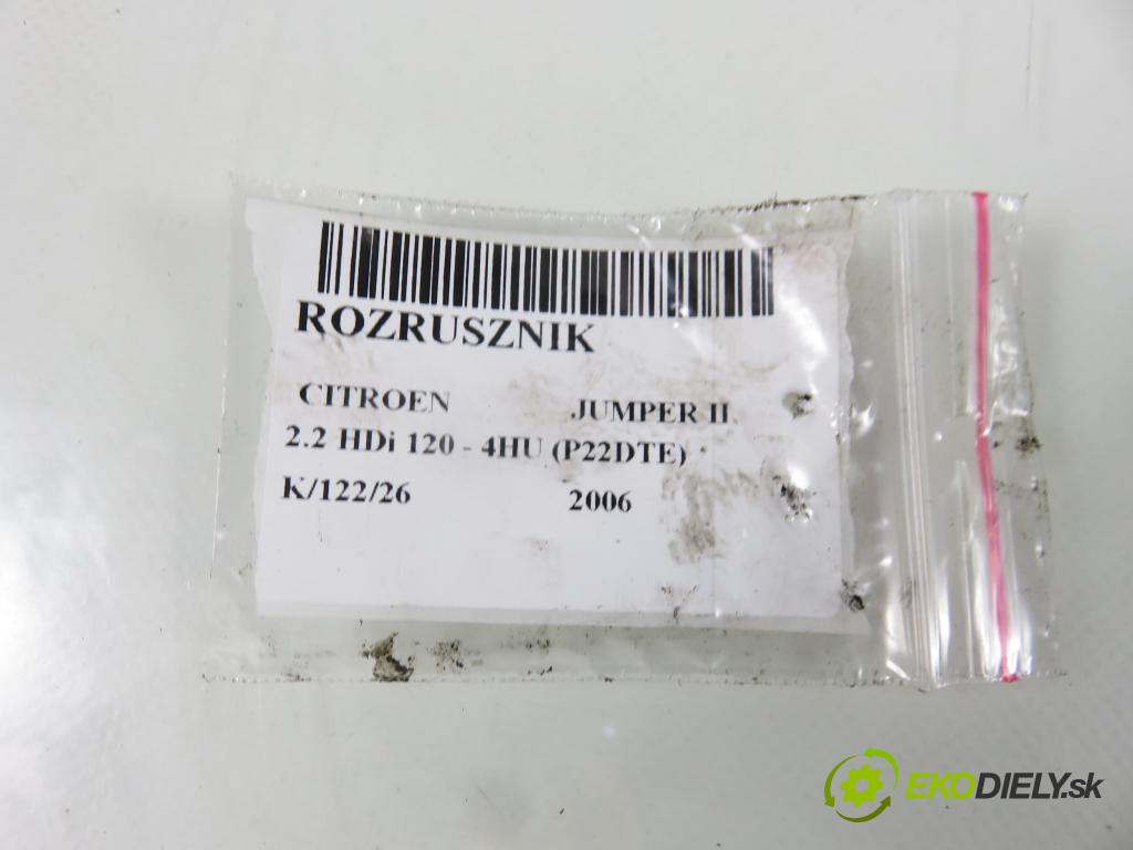 CITROEN JUMPER Skrzynia FURGON 2006 88,00 2.2 HDi 120 - 4HU (P22DTE) 2198,00 Štartér (Štartér)