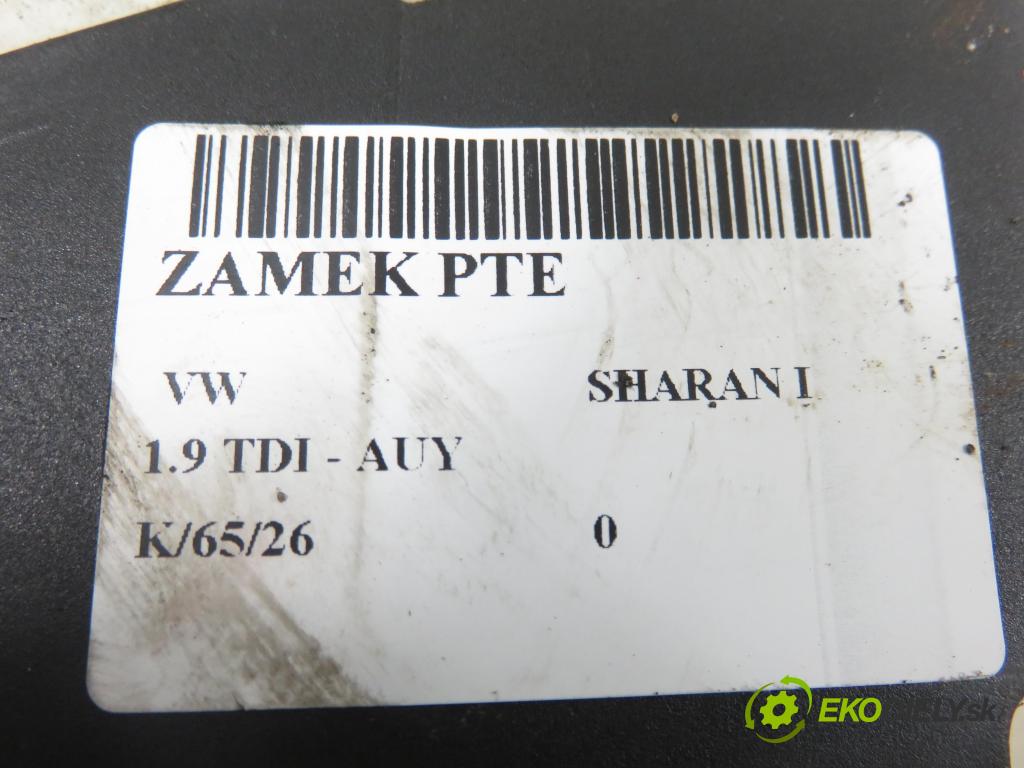 VW SHARAN (7M8, 7M9, 7M6) VAN 2002 85,00 1.9 TDI PD 115 - AUY 1896,00 zámok PTE