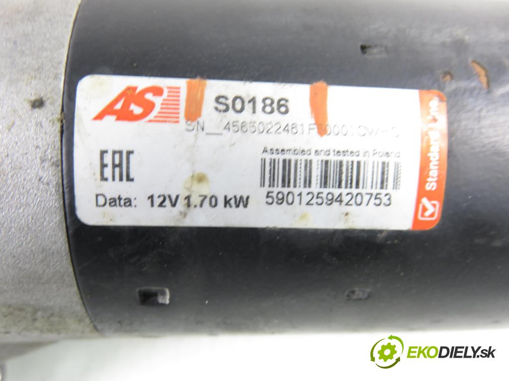 SAAB 9-3 (YS3F) SEDAN 2006 88,00 1.9 TiD - Z 19 DT 1910,00 Štartér S0186 (Štartér)