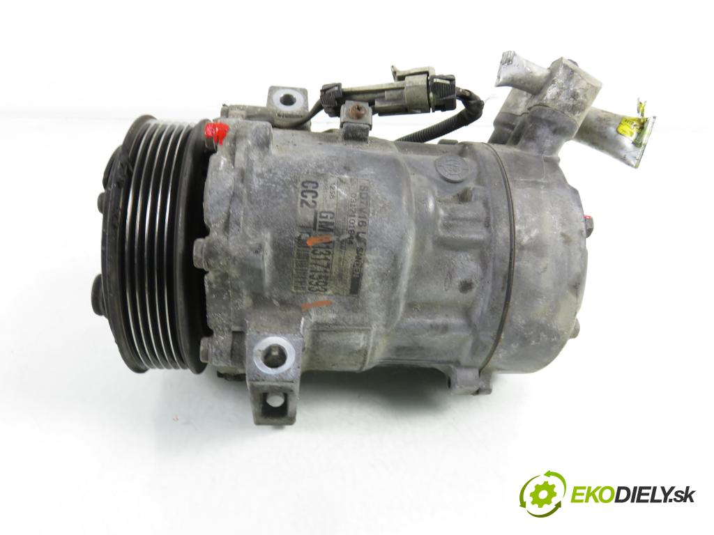 SAAB 9-3 (YS3F) SEDAN 2006 88,00 1.9 TiD - Z 19 DT 1910,00 KOMPRESOR: klimatizace P13171593 (Kompresor klimatizace)