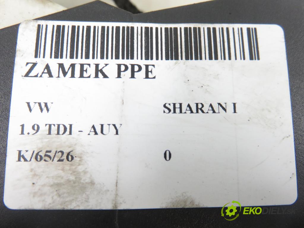 VW SHARAN (7M8, 7M9, 7M6) VAN 2002 85,00 1.9 TDI PD 115 - AUY 1896,00 zámok PPE