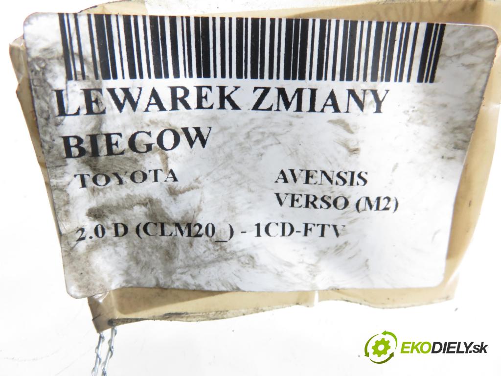 TOYOTA AVENSIS VERSO (_M2_) MINIVAN 2004 85,00 2.0 D (CLM20_) - 1CD-FTV 1995,00 ZVEDÁK: