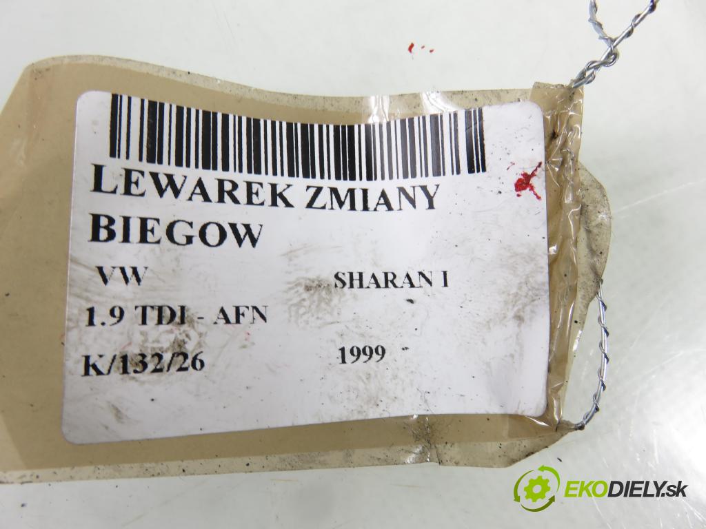 VW SHARAN (7M8, 7M9, 7M6) MINIVAN 1999 81,00 1.9 TDI 110 - AFN 1896,00 ZVEDÁK: 7M0711877H