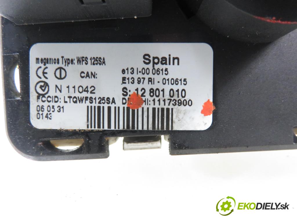 SAAB 9-3 (YS3F) SEDAN 2006 88,00 1.9 TiD - Z 19 DT 1910,00 spinačka 11173900 (Spínacia skrinka)