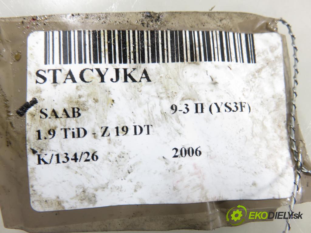 SAAB 9-3 (YS3F) SEDAN 2006 88,00 1.9 TiD - Z 19 DT 1910,00 spinačka 11173900 (Spínacia skrinka)