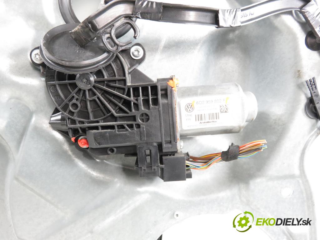 VW POLO (9N_) HB 2009 44,00 1.2 6V 60 - BBM 1198,00 Mechanizmus okien 3D 6Q2959802F ; 6Q3837401AD