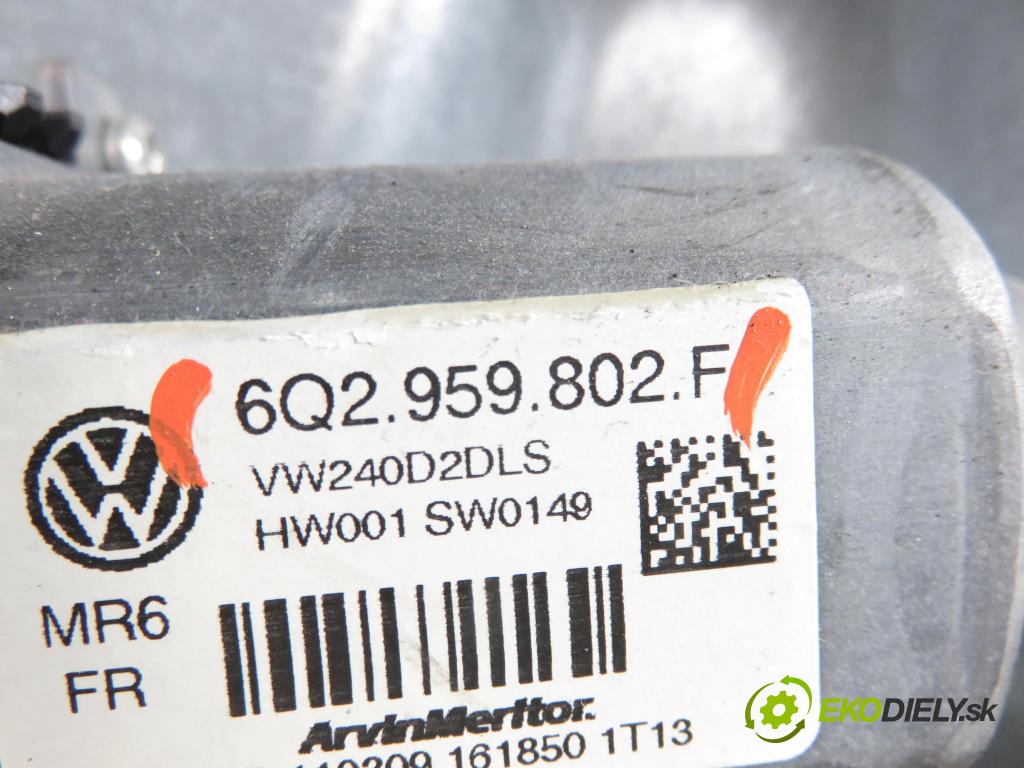 VW POLO (9N_) HB 2009 44,00 1.2 6V 60 - BBM 1198,00 Mechanizmus okien 3D 6Q2959802F ; 6Q3837401AD