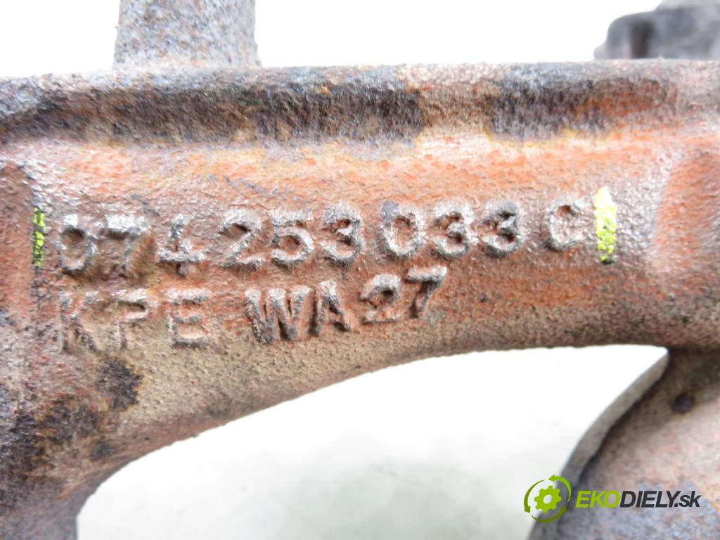 VW TRANSPORTER IV Platforma / podwozie (70E, 70L, 70M, 7DE, 7DL KABINA/PLATFORMA 1998 55,00 2.4 D - AJA 2370,00 Potrubie VYČERPAT: 074253033C (Výfukové potrubie)