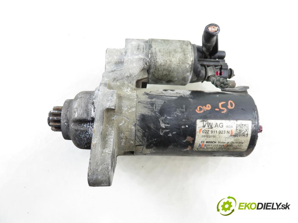 SEAT IBIZA IV (6J5, 6P1) HB 2012 77,00 1.6 TDI - CAYC 1598,00 Štartér 02Z911023N ; 0001123028 (Štartér)