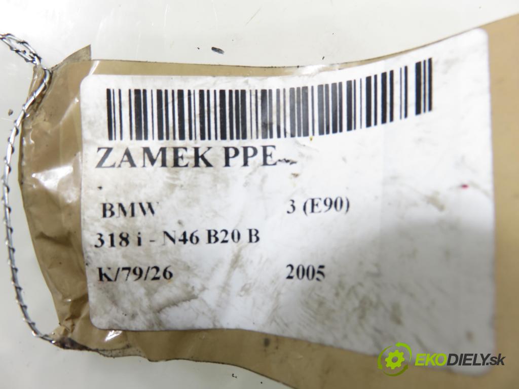 BMW 3 (E90) SEDAN 2005 95,00 318 i 129 - N46 B20 B 1995,00 zámok 7059974